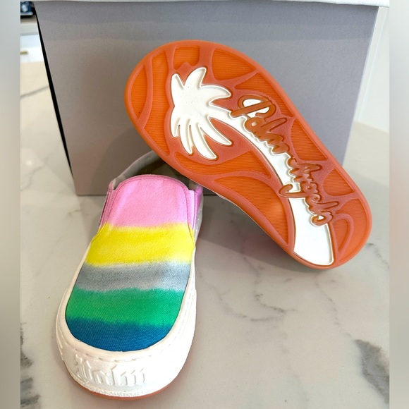 Palm Angels Rainbow Printed Sneakers - Picture 5 of 6